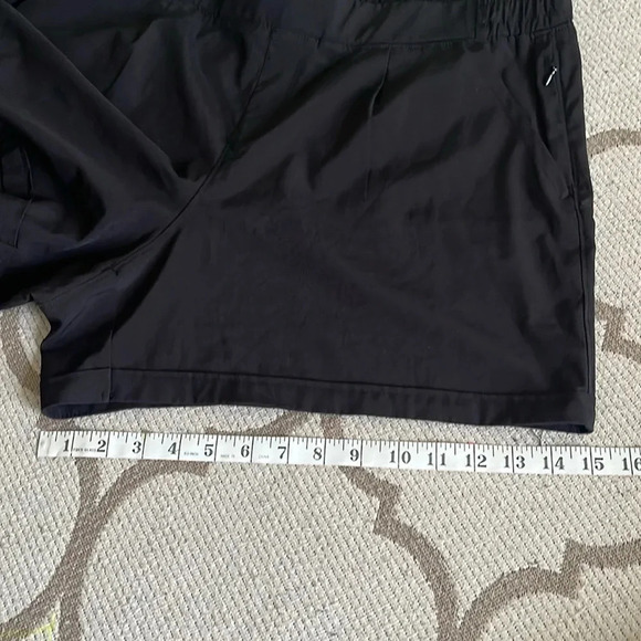 RBX active front pleat front pockets elastic waistband 4” inseam walking shorts - Picture 4 of 13